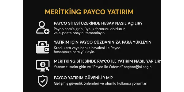 Meritking Payco Yatirim Nasil Yapilir?